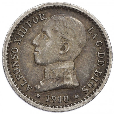 50 сентимо 1910 года Испания