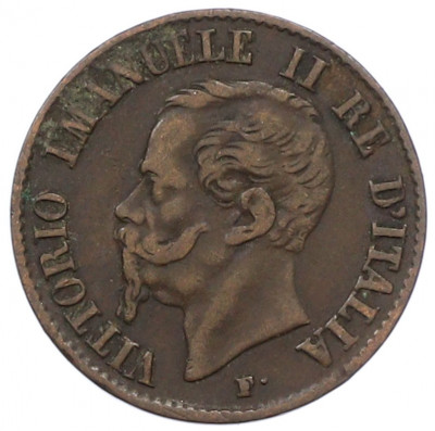 1 чентезимо 1861 года Италия