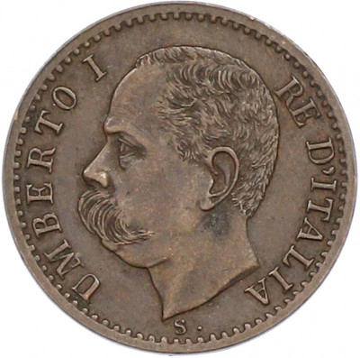 1 чентезимо 1895 года Италия