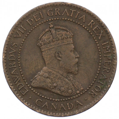 1 цент 1902 года Канада