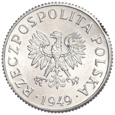 1 грош 1949 года Польша