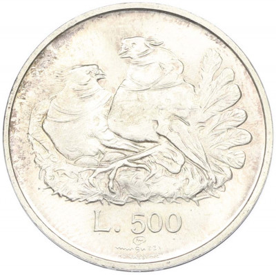 500 лир 1974 года Сан-Марино