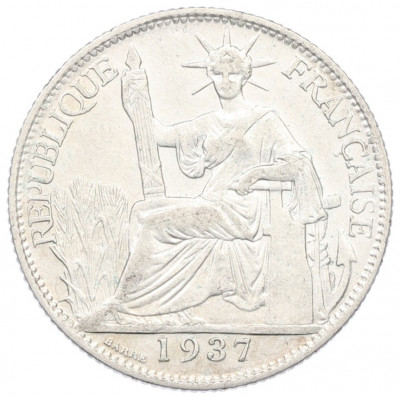20 сантимов 1937 года Французский Индокитай