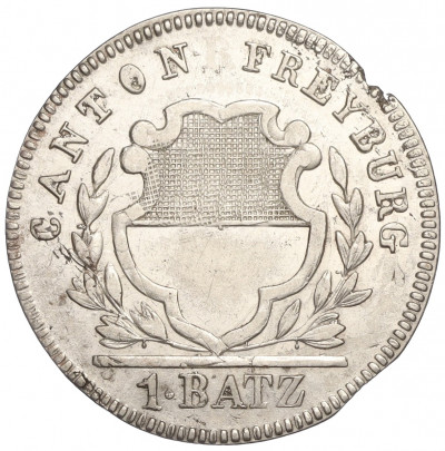 1 батцен 1834 года Швейцария — кантон Фрибур