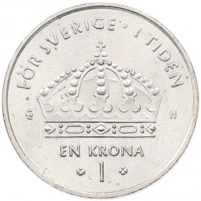 1 крона 2004 года Швеция