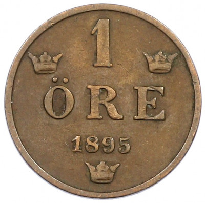 1 эре 1895 года Швеция