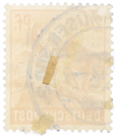 Почтовая марка 24 пфеннига 1947 года Германия (Тризония)