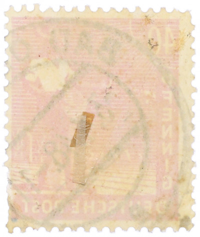 Почтовая марка 40 пфеннигов 1947 года Германия (Тризония)