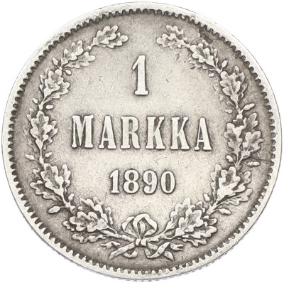 1 марка 1890 года Русская Финляндия