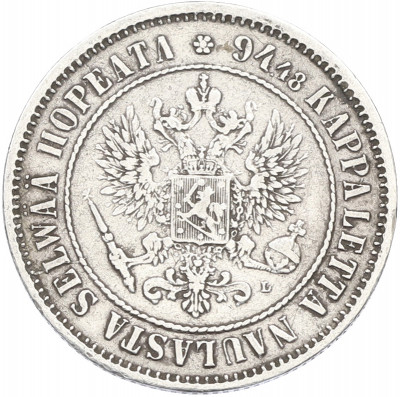1 марка 1890 года Русская Финляндия