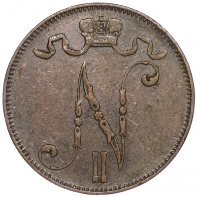5 пенни 1901 года Русская Финляндия