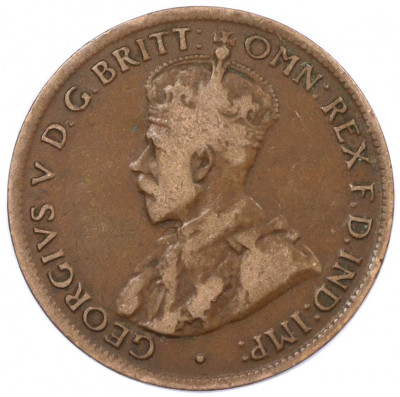 1/2 пенни 1922 года Австралия