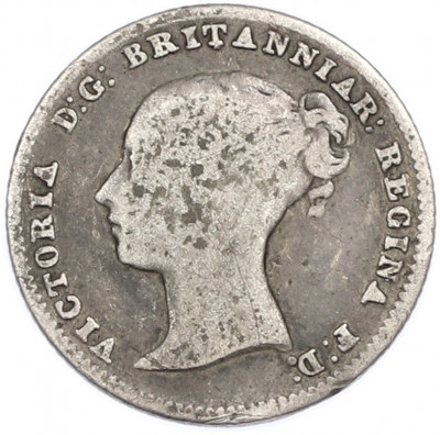 4 пенса 1854 года Великобритания