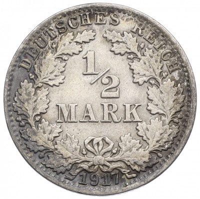 1/2 марки 1917 года A Германия
