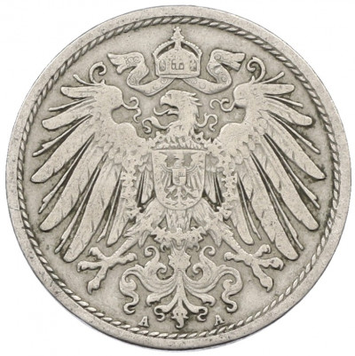 10 пфеннигов 1906 года A Германия