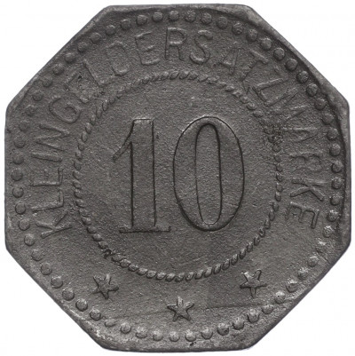 10 пфеннигов 1917 года Германия — город Сааргемюнд (Нотгельд)