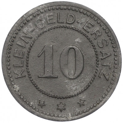 10 пфеннигов 1918 года Германия — город Ванген (Нотгельд)