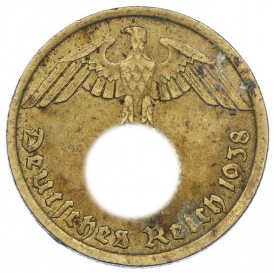10 рейхспфеннигов 1938 года A Германия