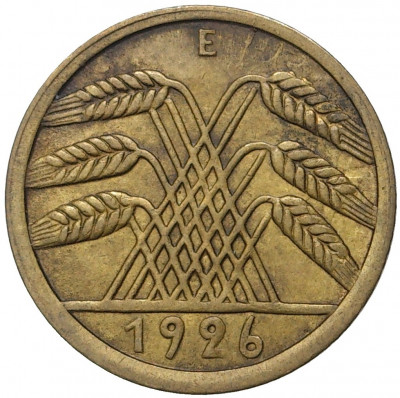 5 рейхспфеннигов 1926 года E Германия