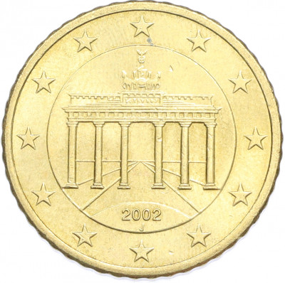 50 евроцентов 2002 года J Германия