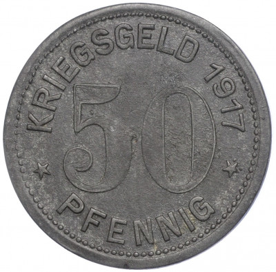 50 пфеннигов 1917 года Германия — город Вальд (Нотгельд)