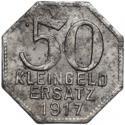50 пфеннигов 1917 года Германия — город Тюбинген (Нотгельд)