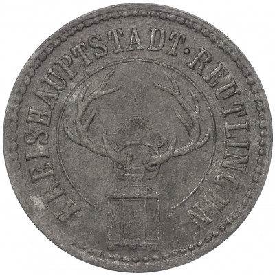 50 пфеннигов 1918 года Германия — город Ройтлинген (Нотгельд)