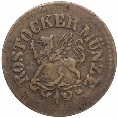 3 пфеннига 1864 года Росток