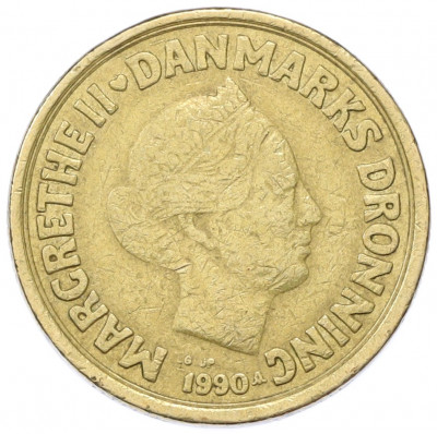 20 крон 1990 года Дания