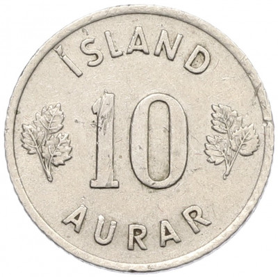 10 эйре 1953 года Исландия