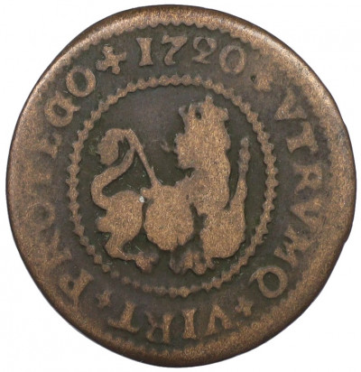2 мараведи 1720 года Испания (Филипп V)