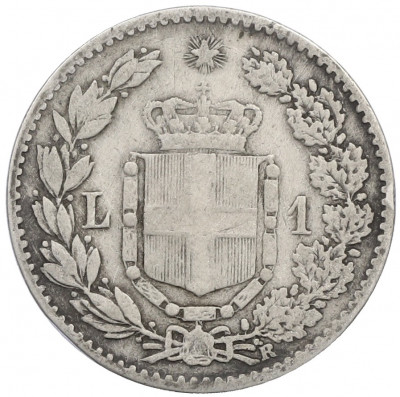 1 лира 1899 года R Италия