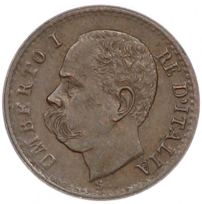 1 чентезимо 1899 года Италия