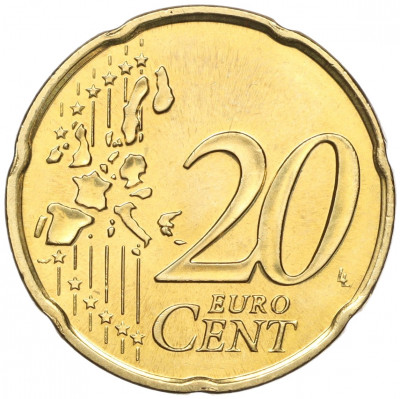 20 евроцентов 2002 года Монако