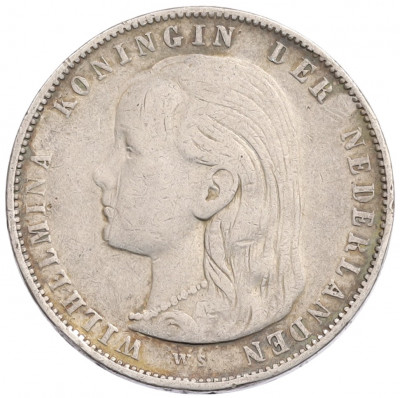 1 гульден 1897 года Нидерланды