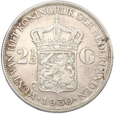 2 1/2 гульдена 1930 года Нидерланды