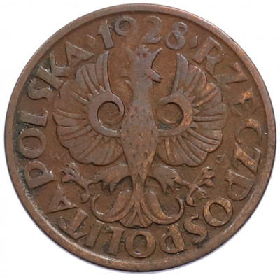 2 гроша 1928 года Польша