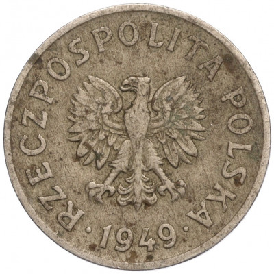 20 грошей 1949 года Польша