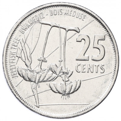 25 центов 2021 года Сейшелы
