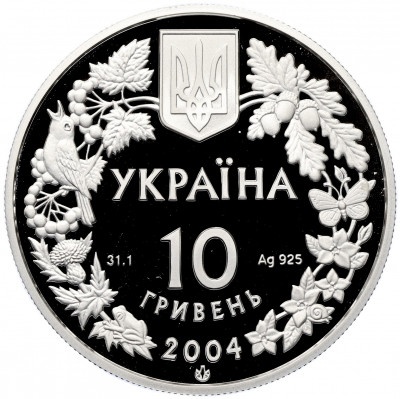 10 гривен 2004 года Украина «Флора и фауна — Азовка»