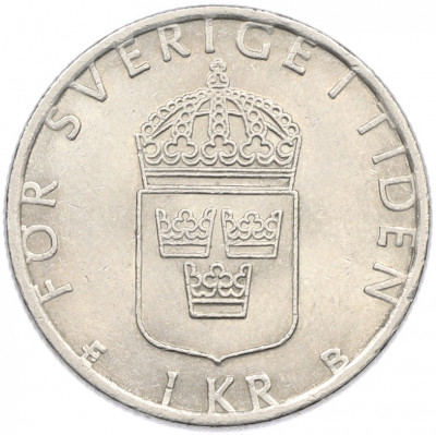 1 крона 2000 года Швеция