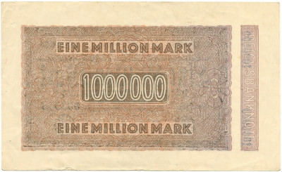 1 миллион марок 1923 года Германия