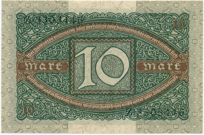 10 марок 1920 года Германия