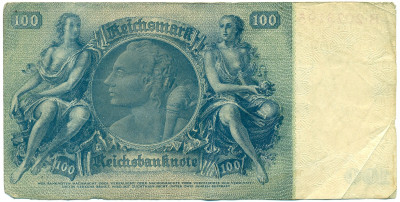 100 рейхсмарок 1935 года Германия