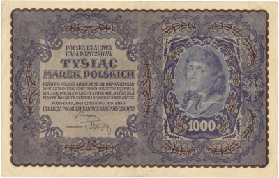 1000 марок 1919 года Польша