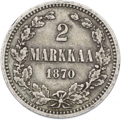 2 марки 1870 года Русская Финляндия