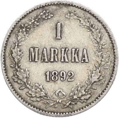 1 марка 1892 года Русская Финляндия