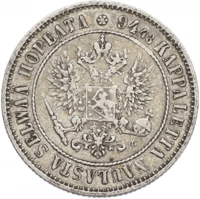 1 марка 1892 года Русская Финляндия