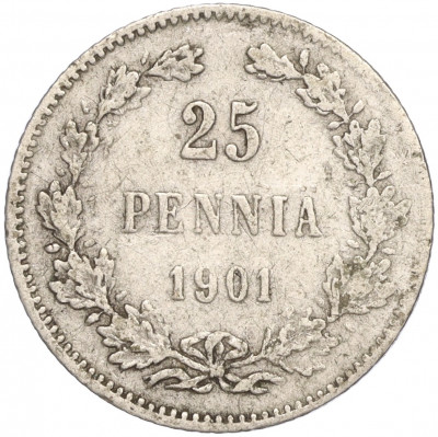 25 пенни 1901 года Русская Финляндия
