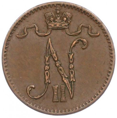 1 пенни 1903 года Русская Финляндия